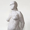 „Kontrapost 1”; gips; wys: 54cm