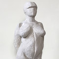 „Kontrapost 1”; gips; wys: 54cm