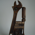 materiał: brąz patynowany, wysokość: 23cm